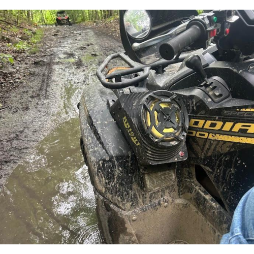 Yamaha Kodiak Bluetooth ATV Speaker Pods - Fender Mounted