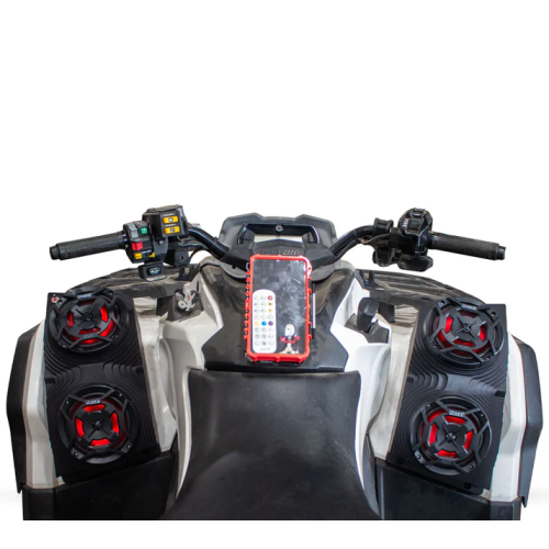 Can-Am Outlander Double Bluetooth ATV Speaker Pods - Fender Mounted