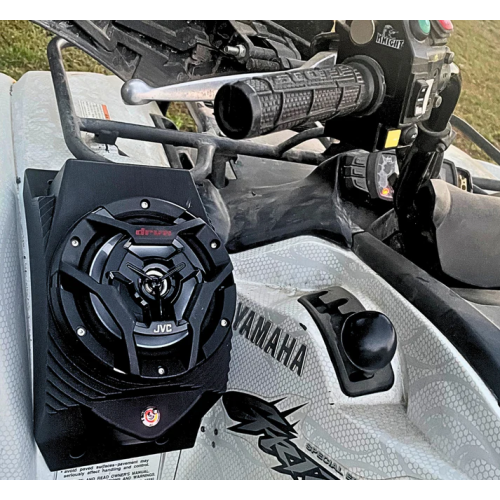 Yamaha Grizzly Bluetooth ATV Speaker Pods - Fender Mounted