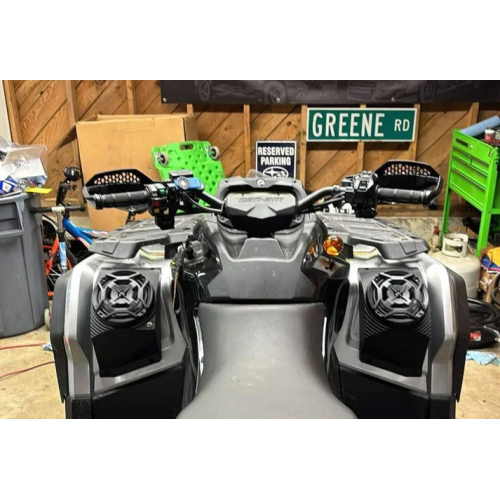 Can-Am Outlander Bluetooth ATV Speaker Pods - Fender Mounted