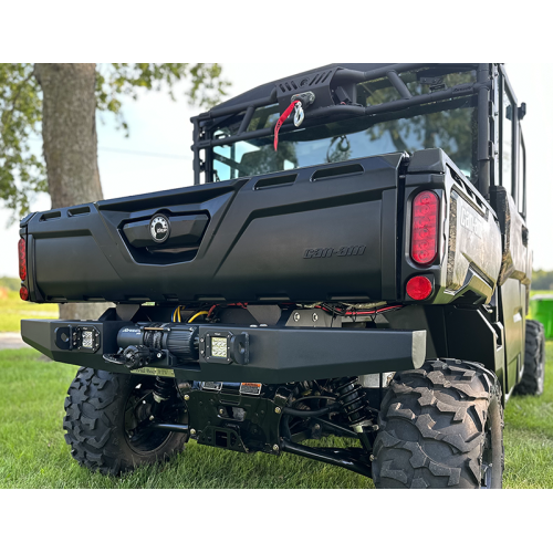 Can-am Defender Rear Bumper w/ Lights and Winch Mount