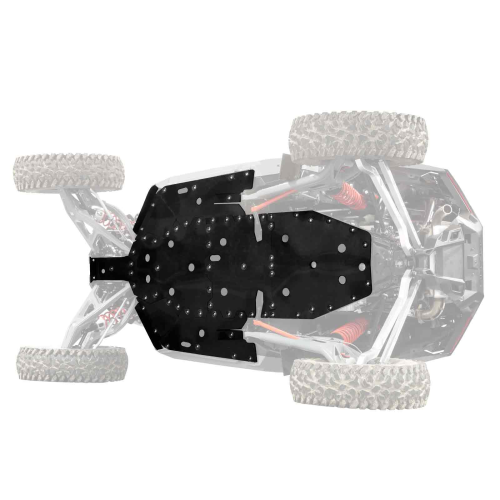 Polaris RZR Turbo R Full Skid Plate