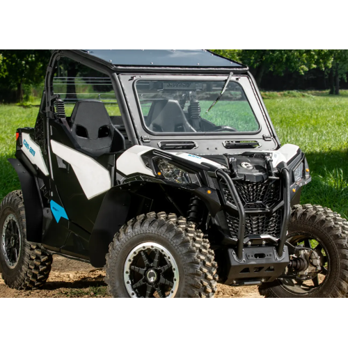 Can-Am Commander Flip Down Glass Windshield