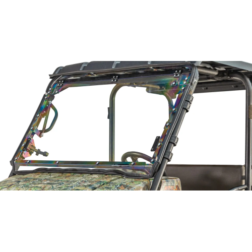 Kawasaki Mule 4000-4010 Scratch-Resistant Flip Windshield