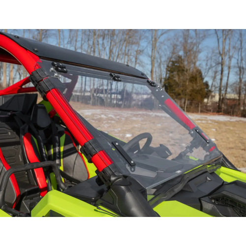 Polaris RZR Pro R Scratch-Resistant Flip Windshield