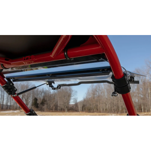 Polaris RZR Pro R Scratch-Resistant Flip Windshield