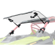 Polaris RZR Pro R Scratch-Resistant Flip Windshield