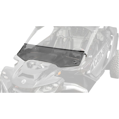 Can-Am Maverick R Scratch-Resistant Half Windshield