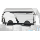 CFMoto ZForce 800 Trail Rear Windshield