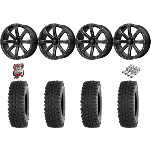 Frontline BDC 30x10-14 Tires on MSA M42 Bounty Wheels