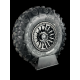 Maxxis Carnivore 33x10-15 Tires on Fuel Rincon Blackout Beadlock Wheels