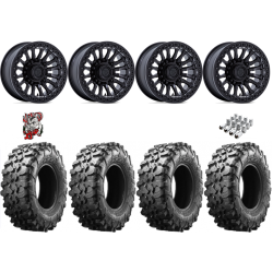 Maxxis Carnivore 33x10-15 Tires on Fuel Rincon Blackout Beadlock Wheels