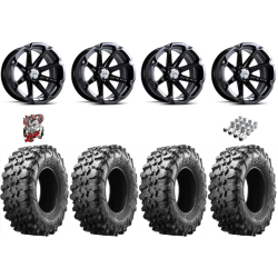 Maxxis Carnivore 32x10-14 Tires on MSA M12 Diesel Wheels