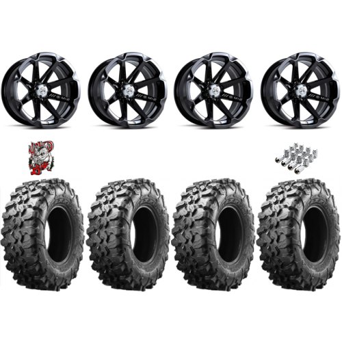 Maxxis Carnivore 32x10-15 Tires on MSA M12 Diesel Wheels