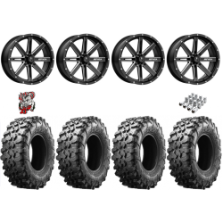 Maxxis Carnivore 28x10-14 Tires on MSA M41 Boxer Wheels