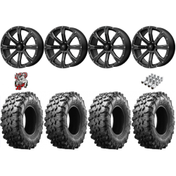 Maxxis Carnivore 28x10-14 Tires on MSA M42 Bounty Wheels