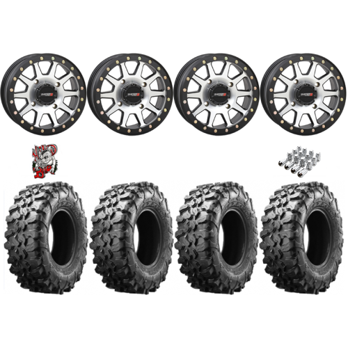 Maxxis Carnivore 28x10-14 Tires on SB-3 Machined Beadlock Wheels