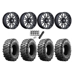 Maxxis Carnivore 31x10-15 Tires on MSA M51 Thunderlips Machined Wheels