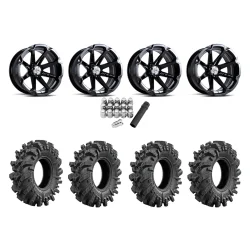 Intimidator 28x10-14 Tires on MSA M12 Diesel Wheels