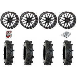 System 3 MT410 35x9-20 Tires on ST-3 Matte Black Wheels