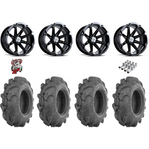 ITP Mega Mayhem 27x9-14 Tires on MSA M12 Diesel Wheels