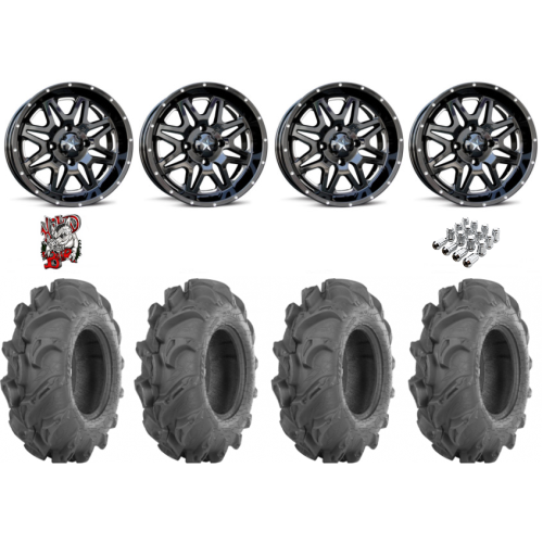 ITP Mega Mayhem 27x9-14 Tires on MSA M26 Vibe Wheels