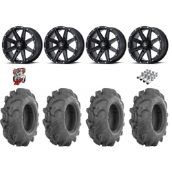 ITP Mega Mayhem 27x9-14 Tires on MSA M33 Clutch Wheels