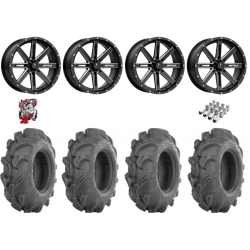 ITP Mega Mayhem 28x9-14 Tires on MSA M41 Boxer Wheels