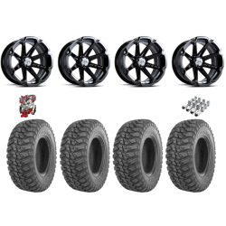 GBC Kanati Mongrel 27x9-14 Tires on MSA M12 Diesel Wheels