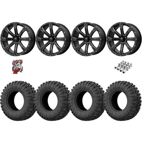 EFX Motoclaw 30-10-14 Tires on MSA M42 Bounty Wheels