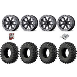 EFX MotoRavage XL 30x10-14 Tires on MSA M31 Lok2 Beadlock Wheels