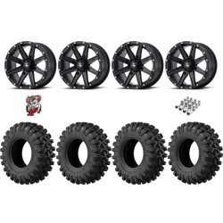 EFX MotoRavage XL 30x10-14 Tires on MSA M33 Clutch Wheels