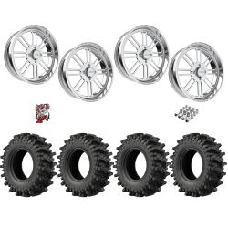 EFX MotoSlayer 37x10.5-24 Tires on JTX Forged Bayonet Polished Wheels