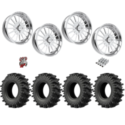 EFX MotoSlayer 40x10.5-24 Tires on JTX Forged Silencer Polished Wheels