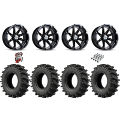 EFX MotoSlayer 30x9.5-14 Tires on MSA M12 Diesel Wheels