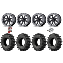 EFX MotoSlayer 30x9.5-14 Tires on MSA M31 Lok2 Beadlock Wheels