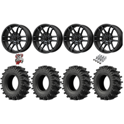 EFX MotoSlayer 30x9.5-14 Tires on MSA M43 Fang Wheels