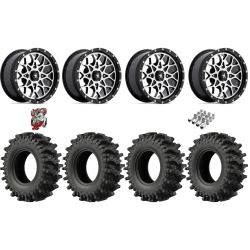 EFX MotoSlayer 30x9.5-14 Tires on MSA M45 Portal Machined Wheels