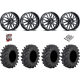 STI Outback Max 35x9-20 Tires on ITP Hurricane Gloss Black Wheels