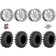 STI Outback Max 33x9-20 Tires on MSA M36 Switch Brushed Titanium Wheels