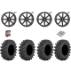 STI Outback Max 35x9-20 Tires on STI HD10 Gloss Black Wheels