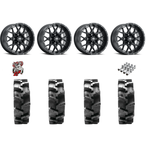 Quadboss QBT680 29x9.5-14 Tires on ITP Hurricane Wheels