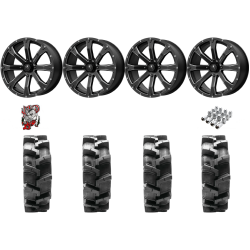 Quadboss QBT680 29x9.5-14 Tires on MSA M42 Bounty Wheels