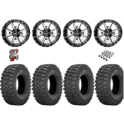 Sedona Rock-A-Billy 30x10-14 Tires on Frontline 556 Machined Wheels