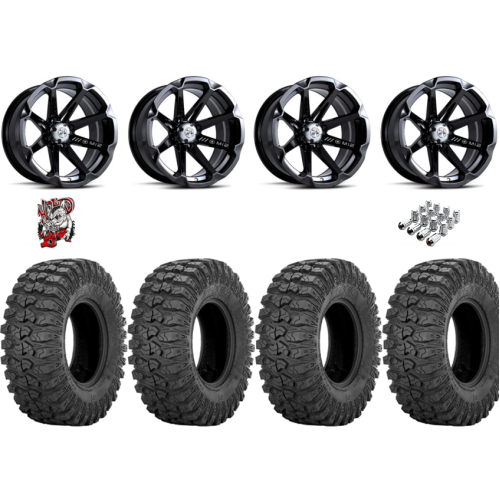 Sedona Rock-A-Billy 30x10-14 Tires on MSA M12 Diesel Wheels