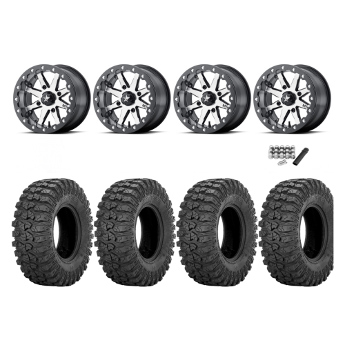 Sedona Rock-A-Billy 28x10-14 Tires on MSA M21 Lok Beadlock Wheels