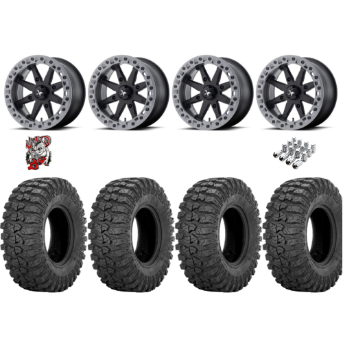 Sedona Rock-A-Billy 32x10-15 Tires on MSA M31 Lok2 Beadlock Wheels