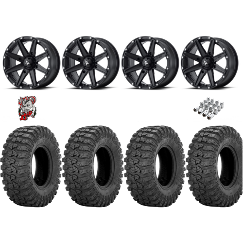 Sedona Rock-A-Billy 30x10-14 Tires on MSA M33 Clutch Wheels