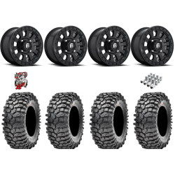 Maxxis Roxxzilla ML7 (Competition Compound) 32x10-15 Tires on Fuel Tactic Matte Black Wheels