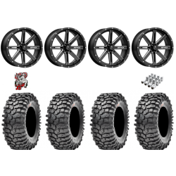 Maxxis Roxxzilla ML7 (Competition Compound) 30x10-14 Tires on MSA M41 Boxer Wheels